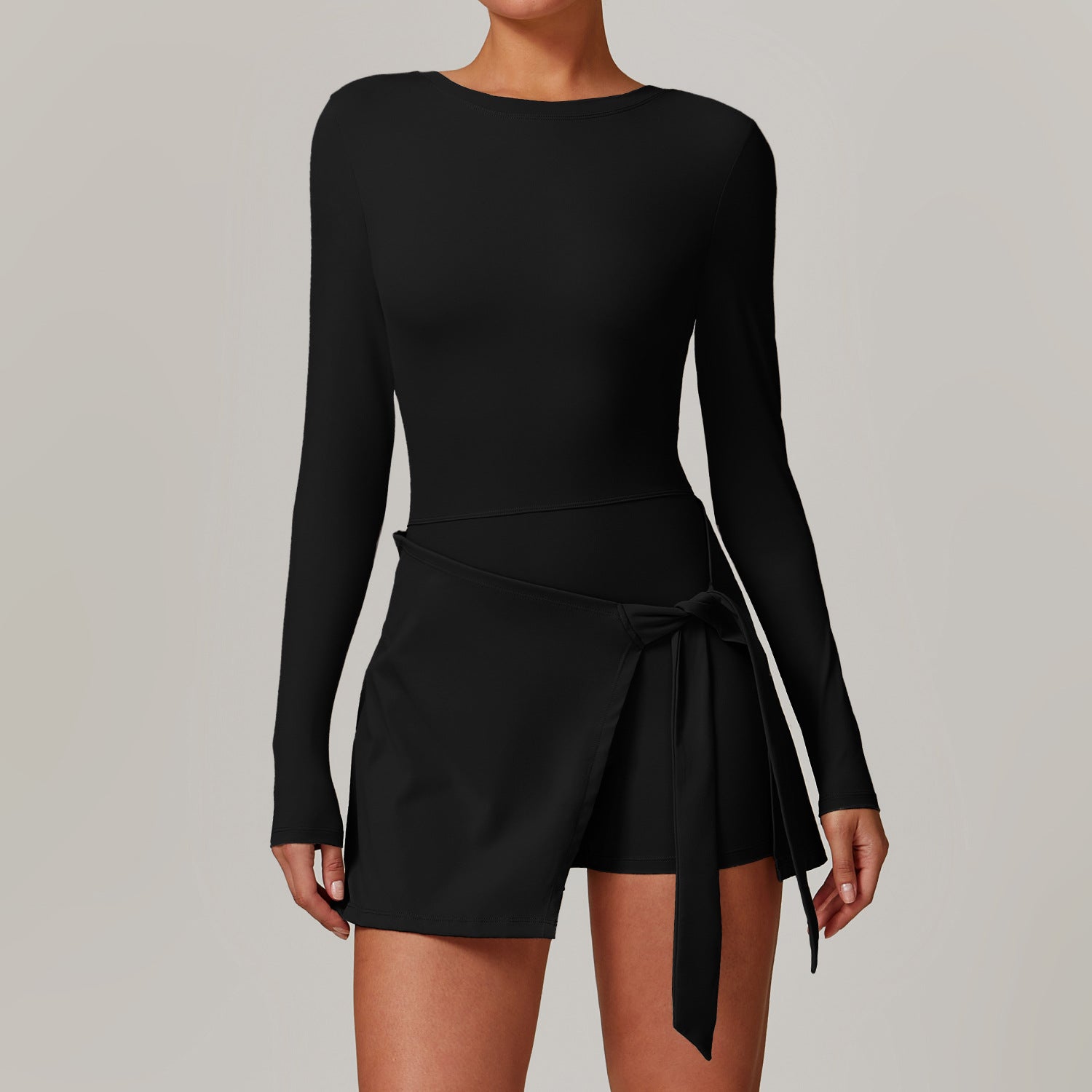 722# A Women Sport Long Sleeve Dress
