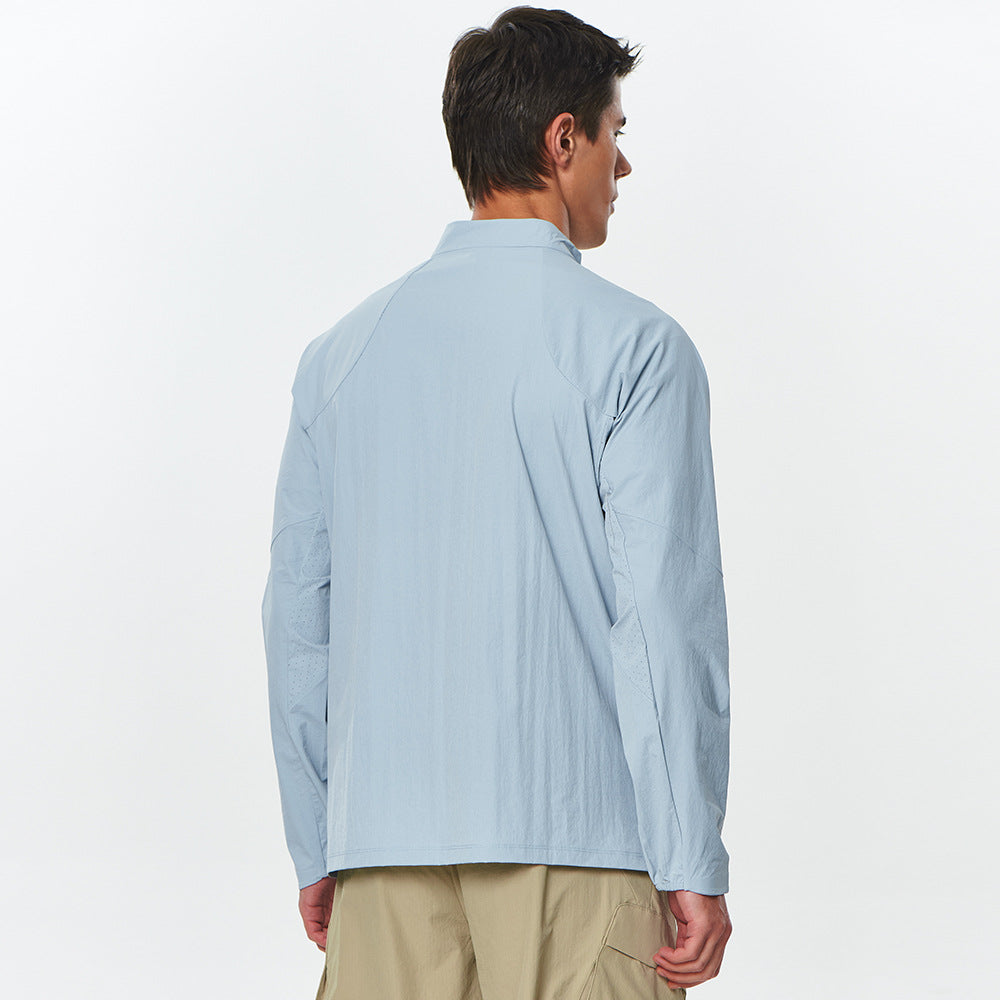 L6362#  Unisex Plus Size Quick Drying Jacket