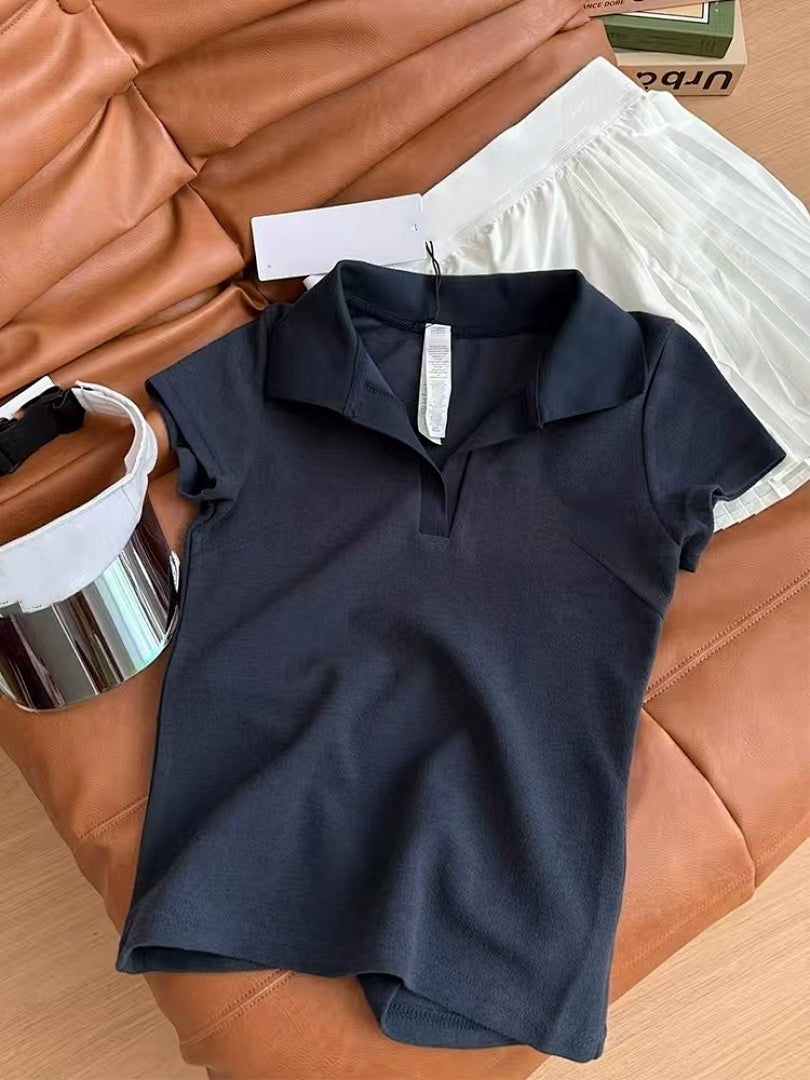 1963# XY A Women Yoga Shirts