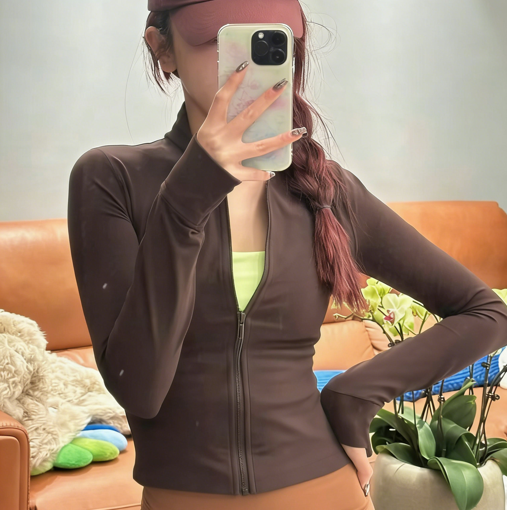 L5615# Women Yoga Jackets