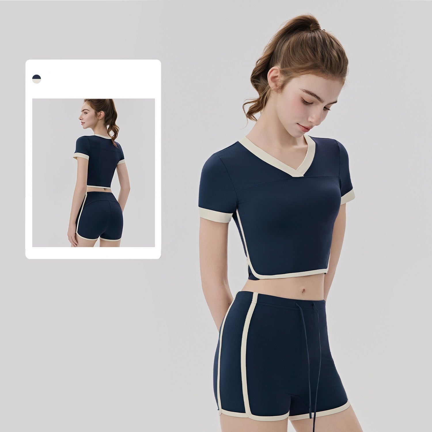 1861# A Women Yoga Shirts Or Shorts