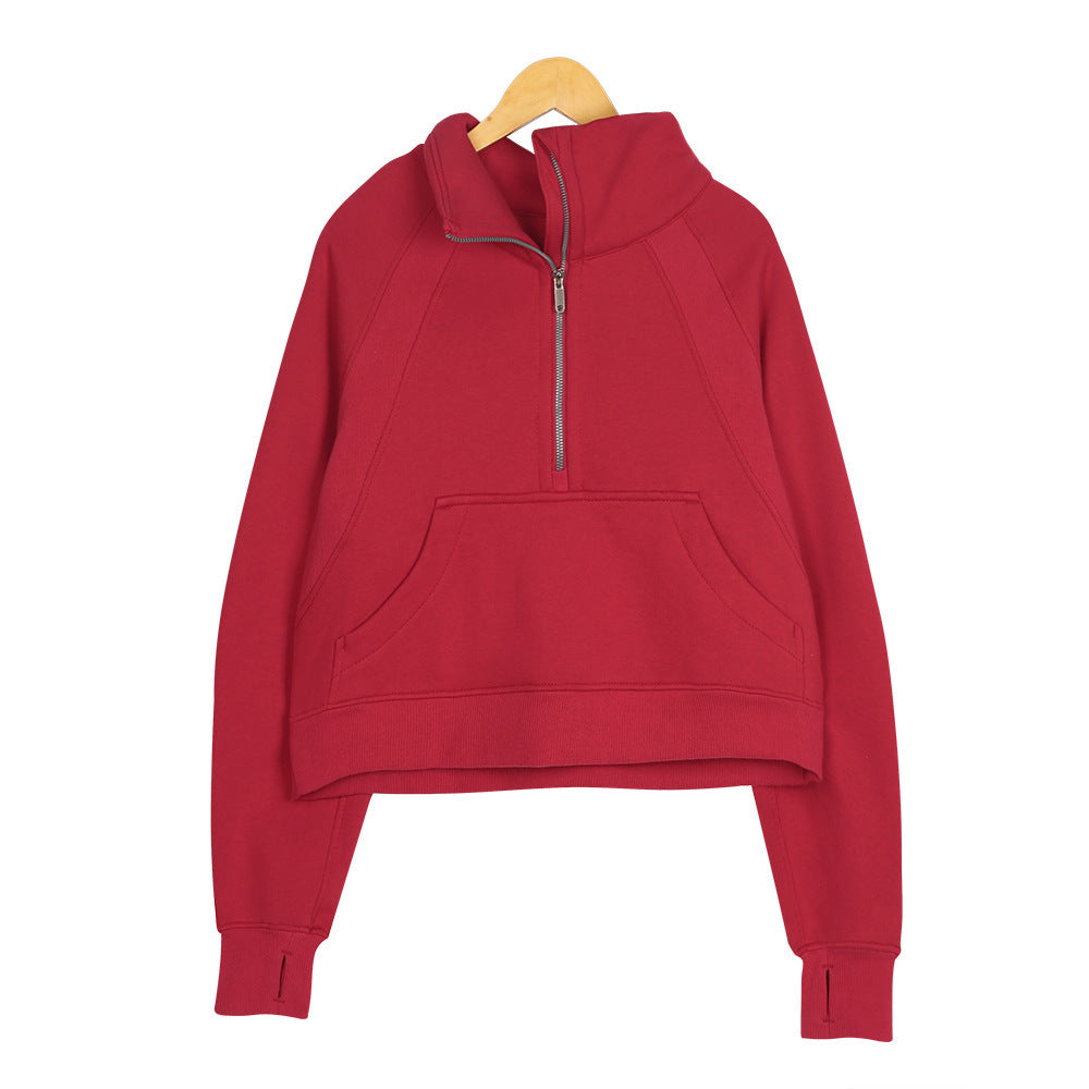 L5648#  Embroidery Women Fleece Hoodies