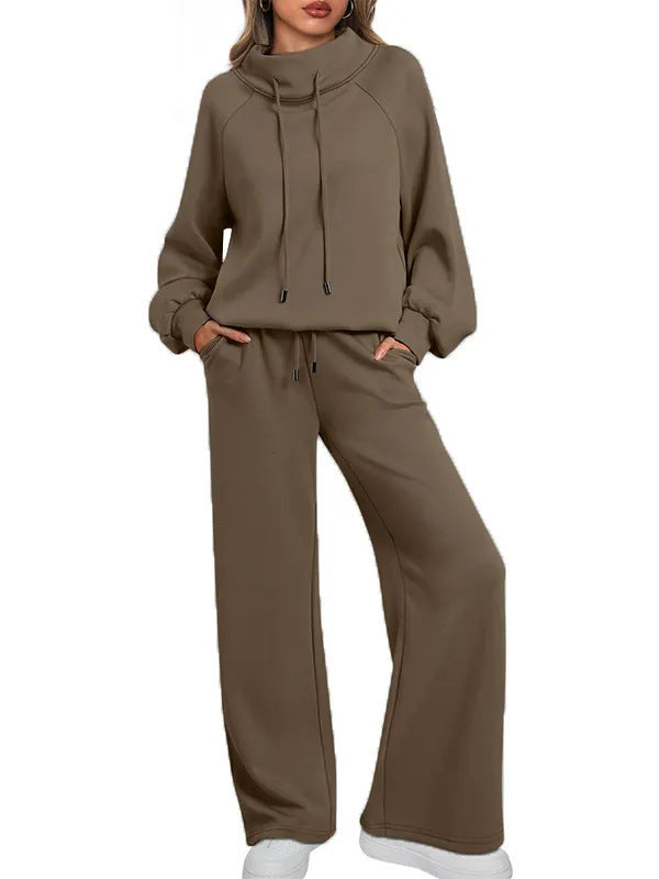 1662#A 3D Silver Logo Hoodies Pants Set