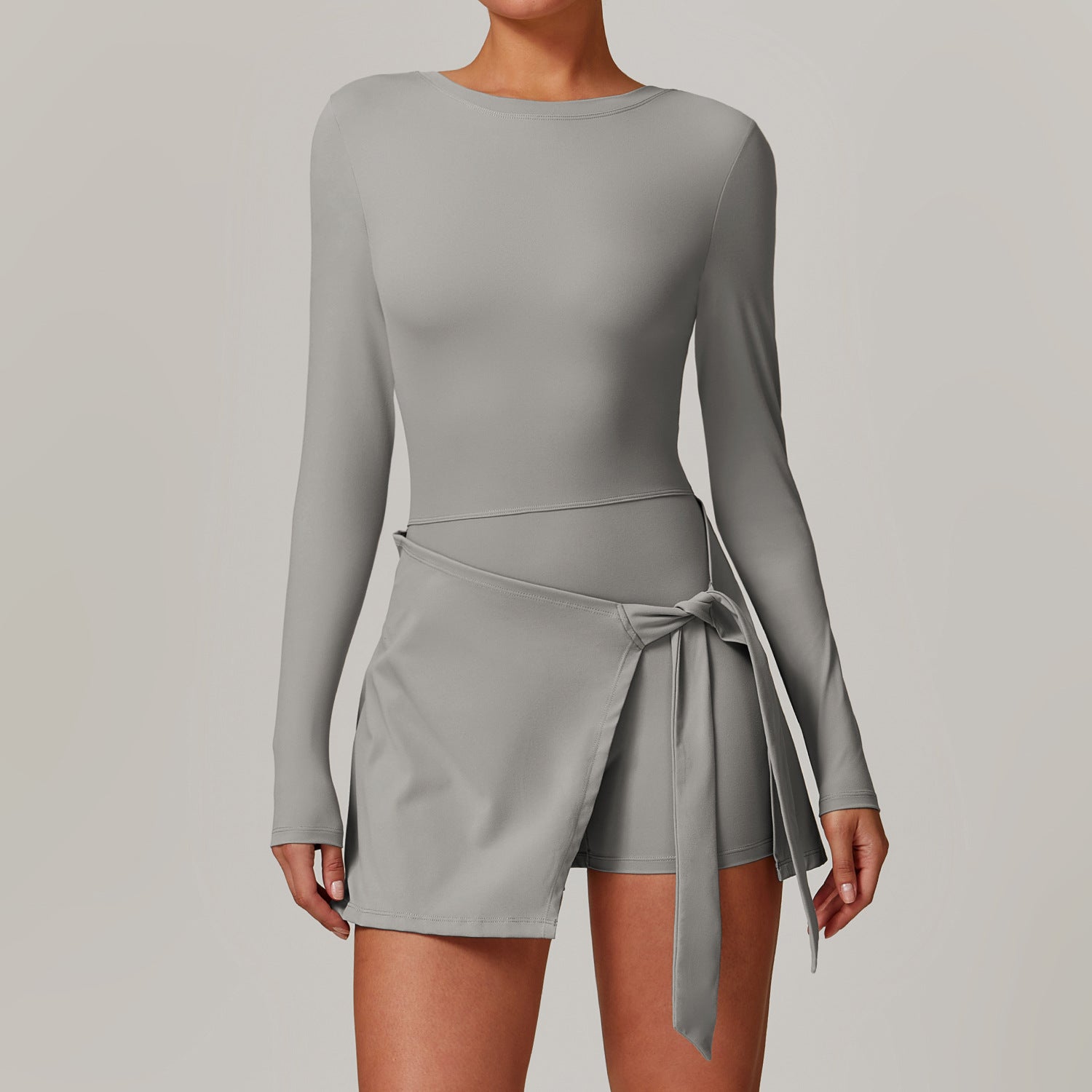 722# A Women Sport Long Sleeve Dress
