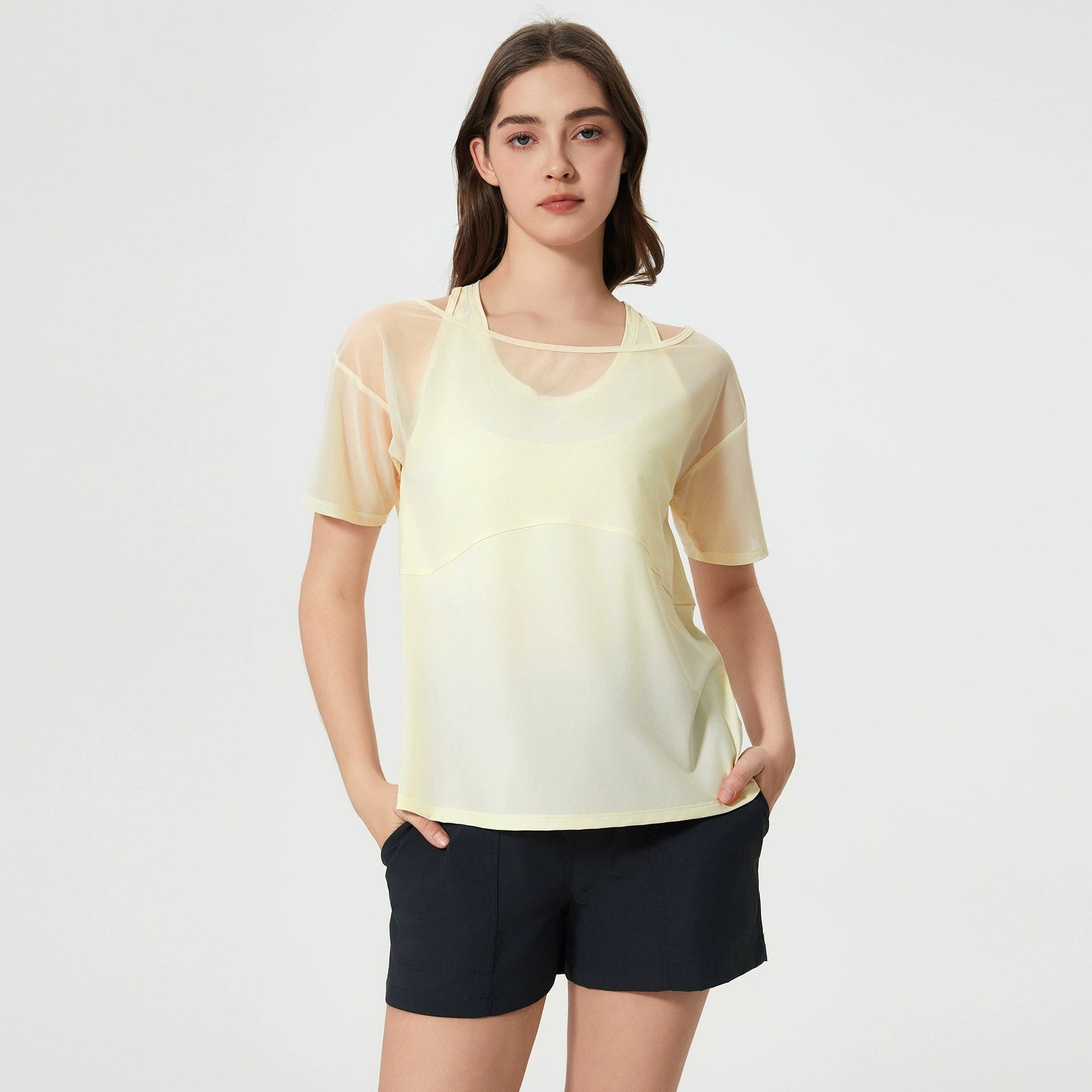 L4114#  Women Yoga Shirts