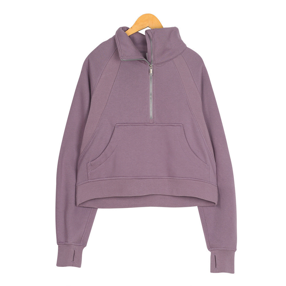 L5648#  Embroidery Women Fleece Hoodies