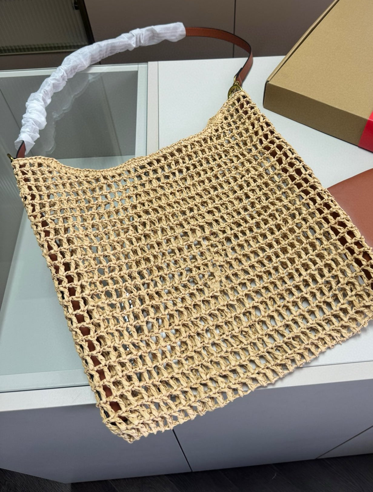 E3637# Straw Bag