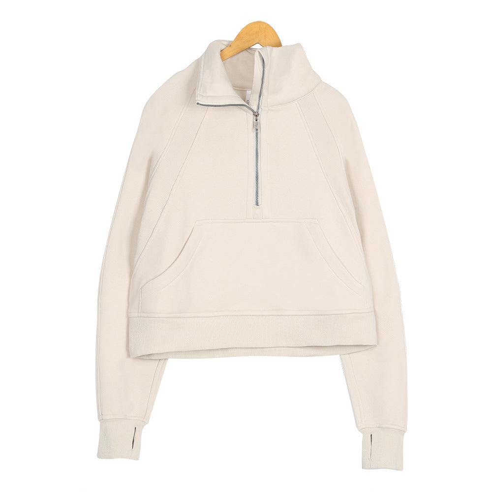 L5648#  Embroidery Women Fleece Hoodies