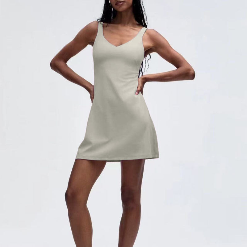 L5518#  Women Yoga Dress
