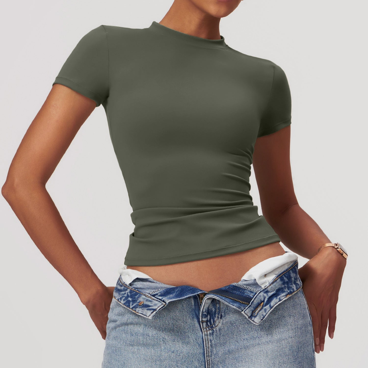 702#A Women Yoga Shirts