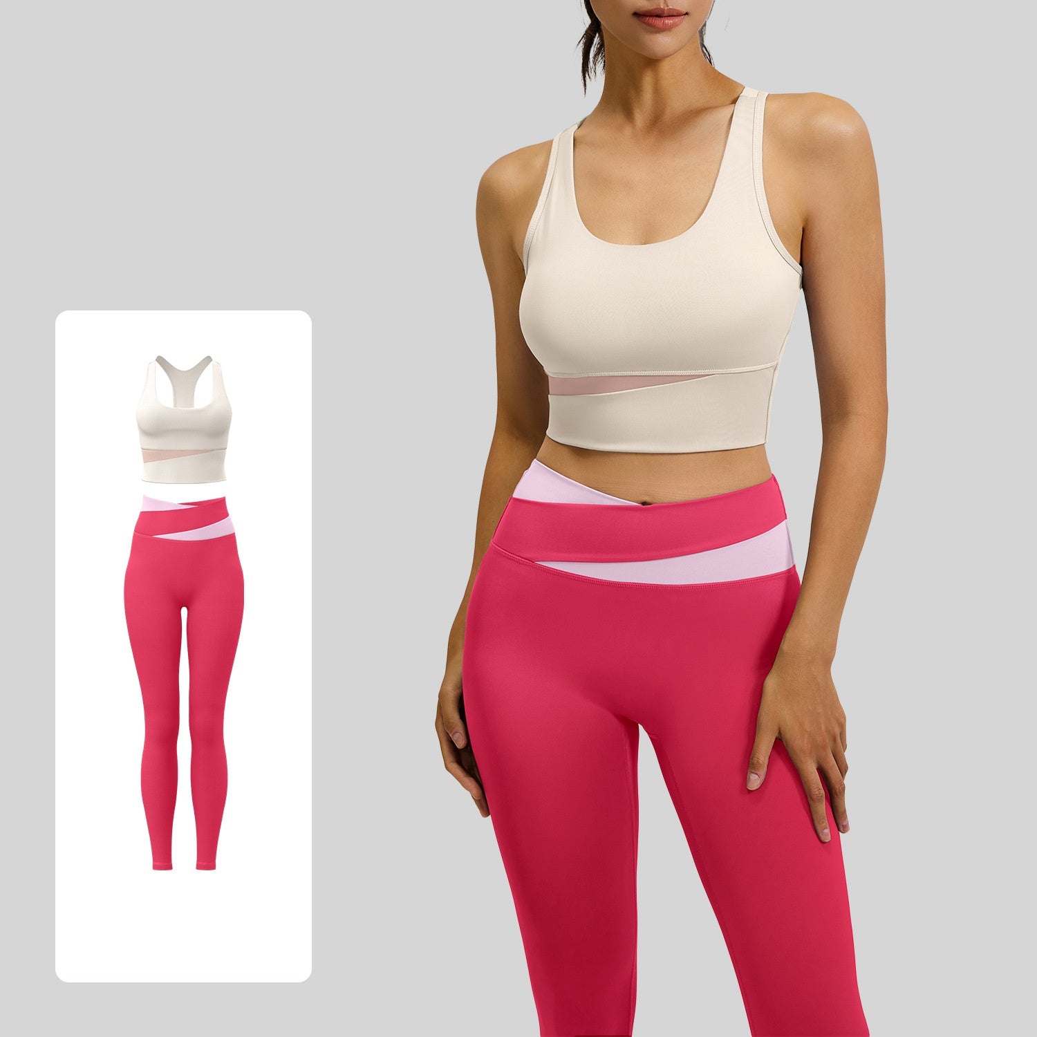 2634# A Women Plus Size Yoga Bra or Pants