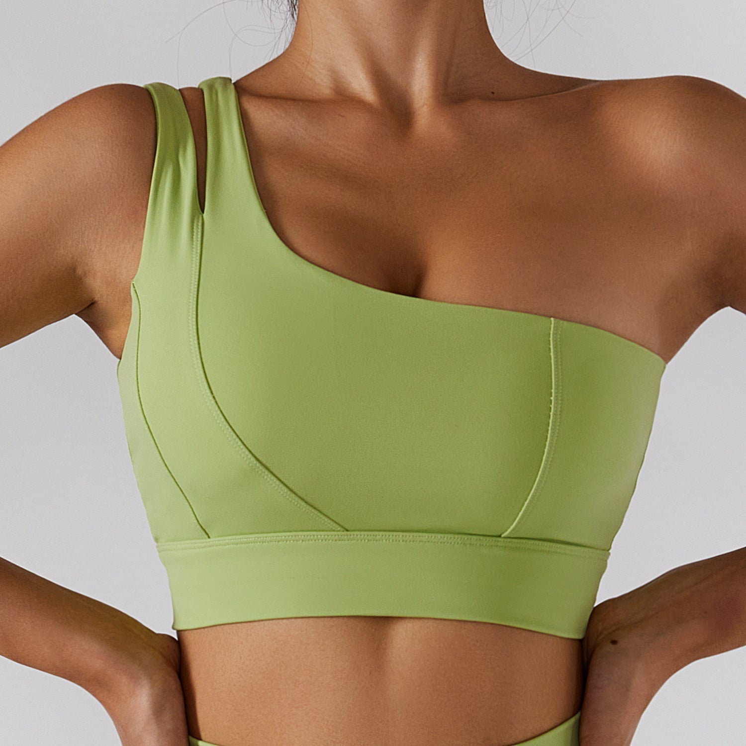 269# AL Women Yoga Bra And Skirts Set