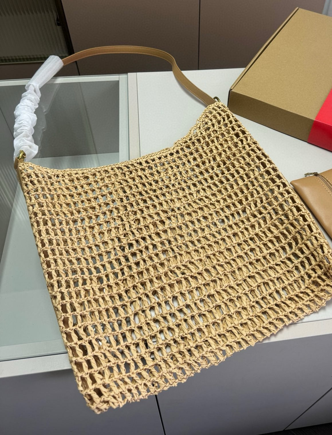 E3637# Straw Bag