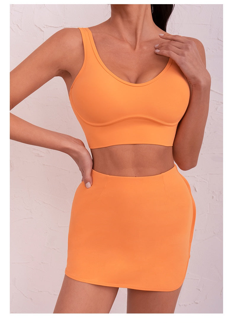 380# AL Women Bra Skirts Set