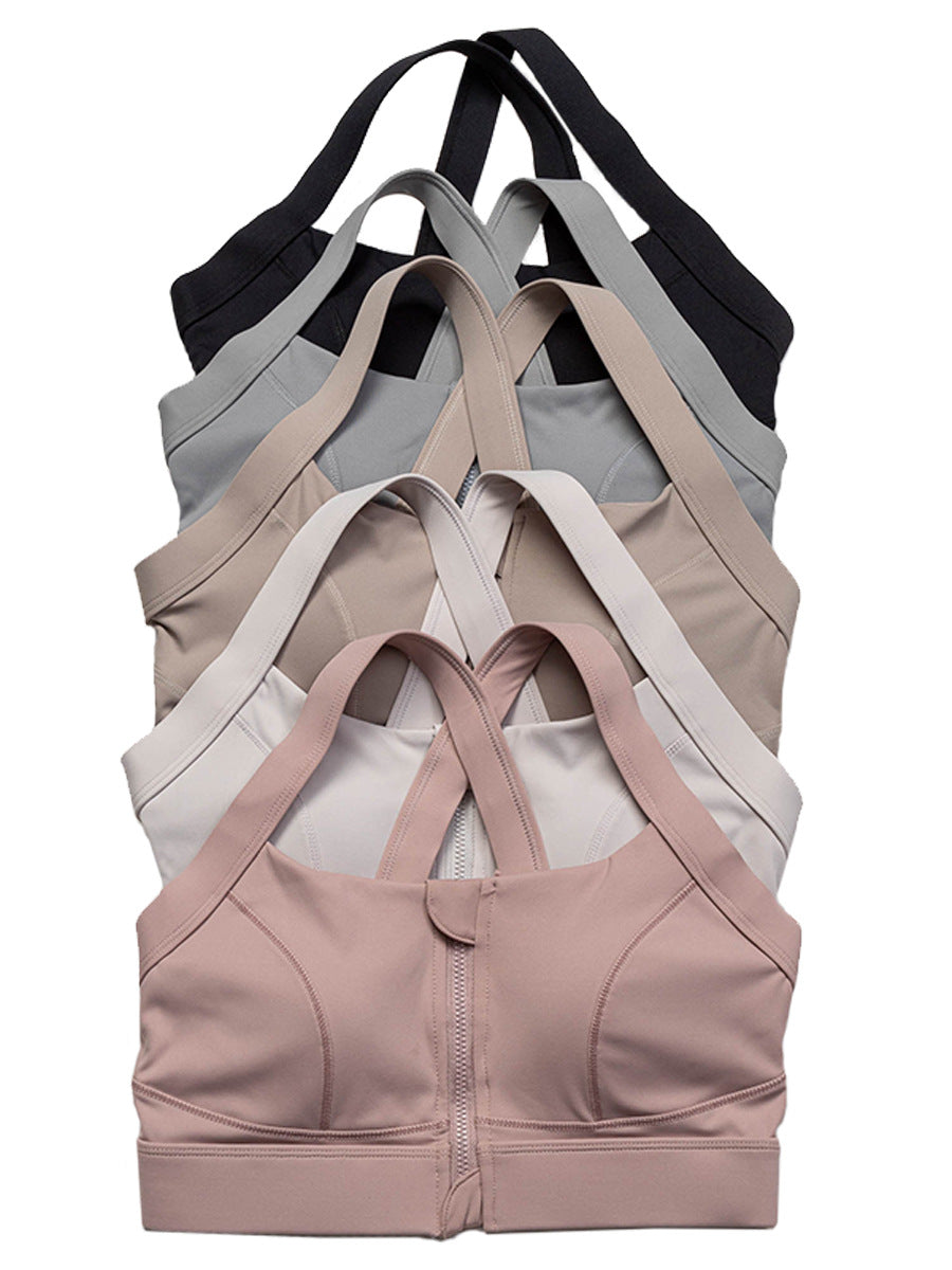 L2006#  Zipper Bra
