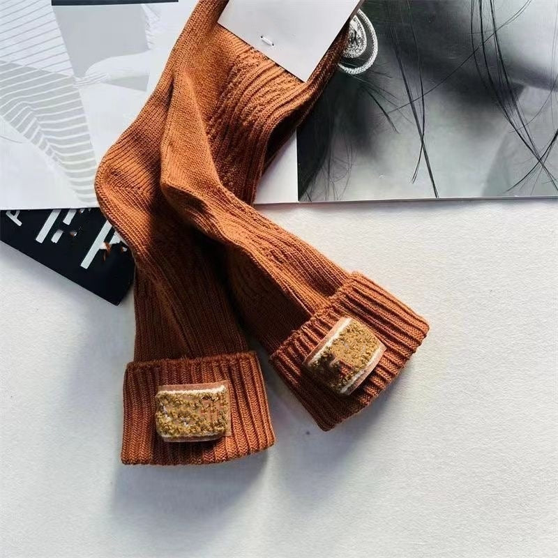 3485# Fleece Socks 3pair/lot