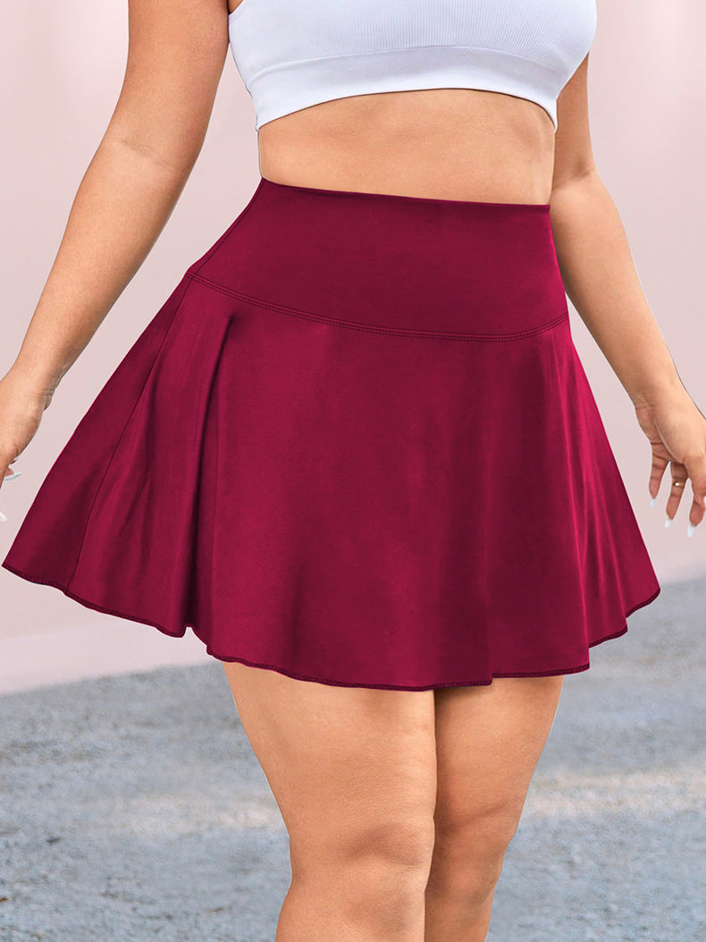 L4484#  Large Size Yoga Skirts
