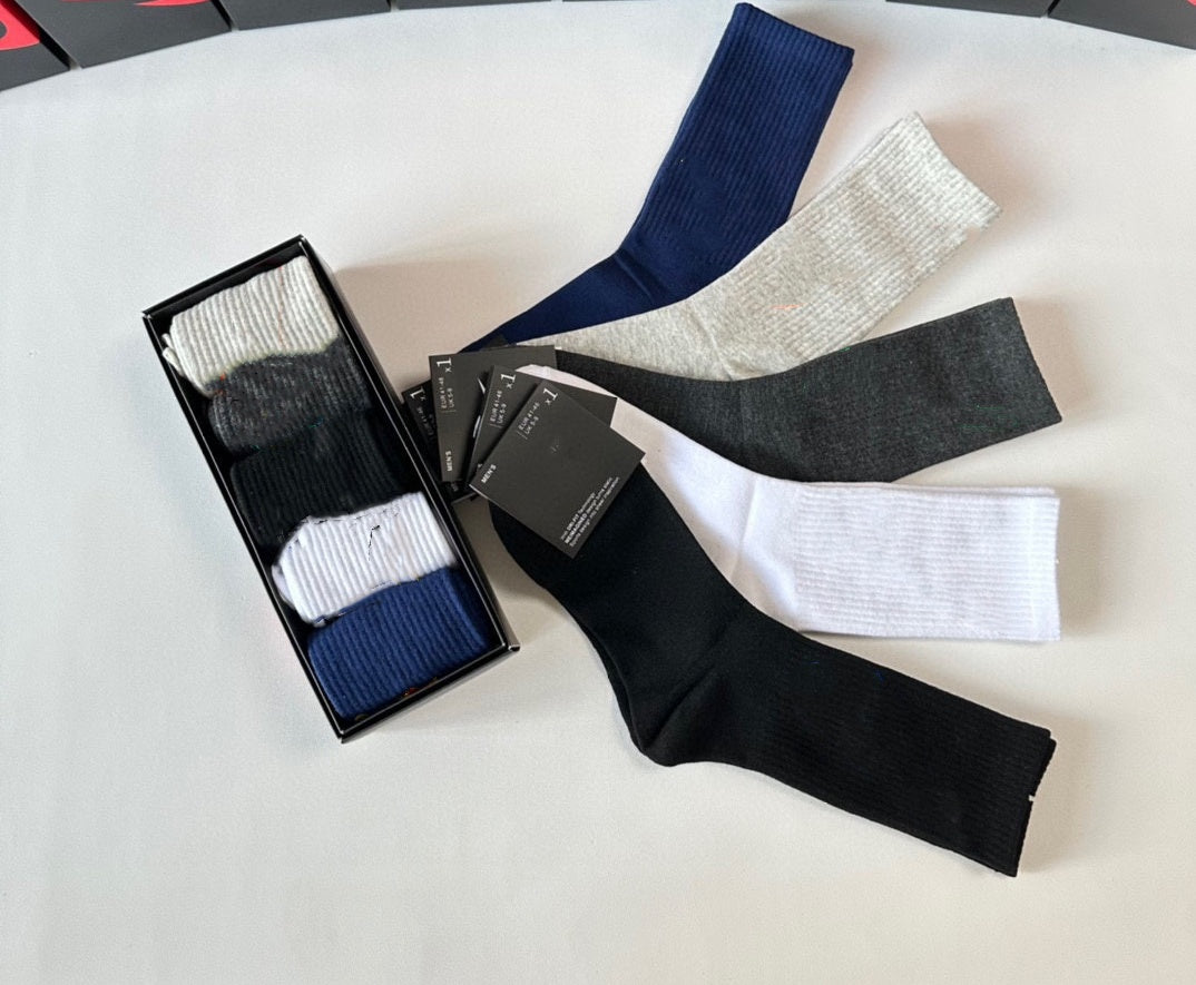 E5224#  Unisex Socks 5Pairs/lot