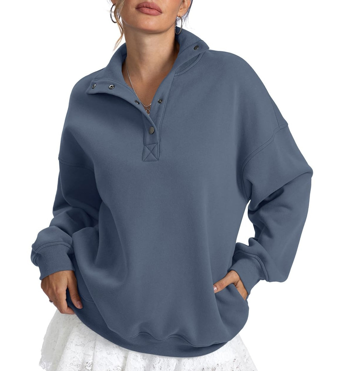 1713# A 3D Silver Women Sweatshirts