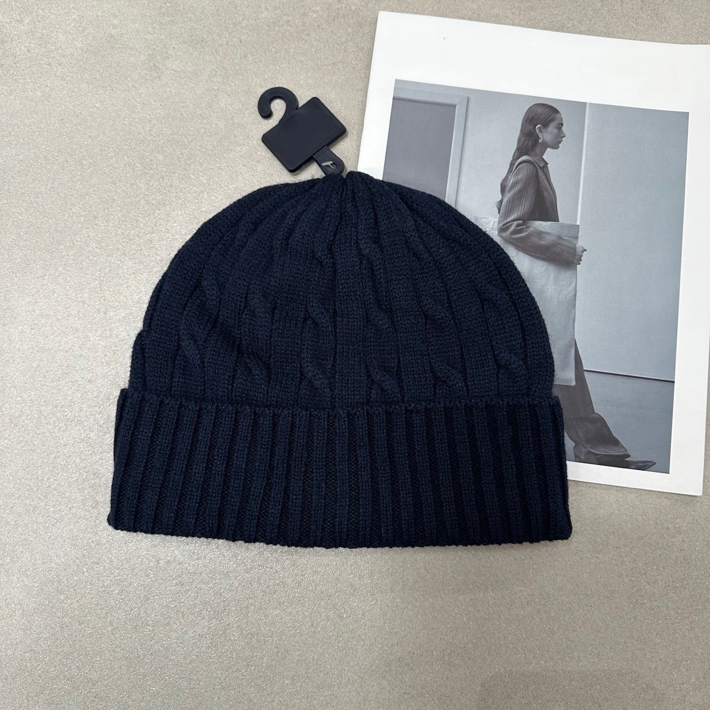 E6670# Wool Knitted Hat
